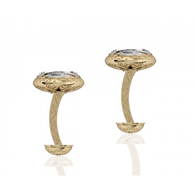 Albert Antique Style Gold cufflinks